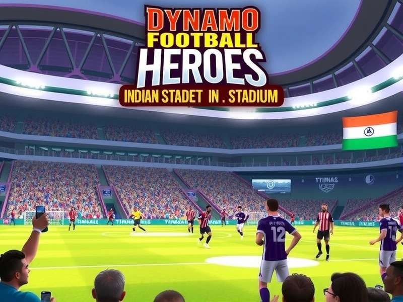 Authentic Indian Football Stadiums Indian Stadium in Dynamo Football Heroes